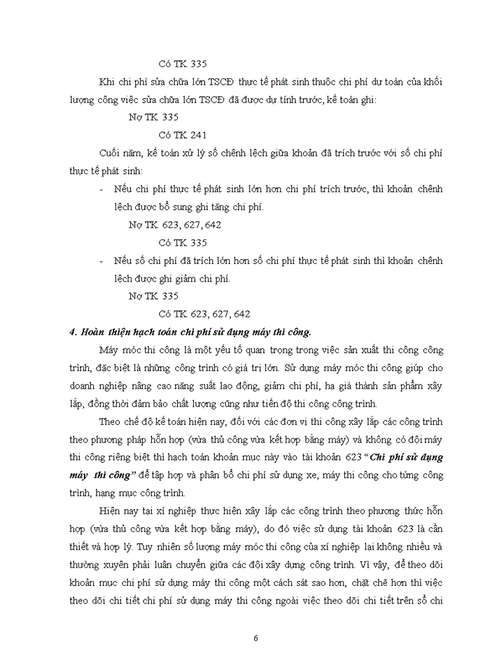 image for page Hoàn thiện kế toán chi phí sản xuất và tính giá thành sản phẩm xây lắp tại xí nghiệp 11 – chi nhánh tổng công ty 319 bộ quốc phòng