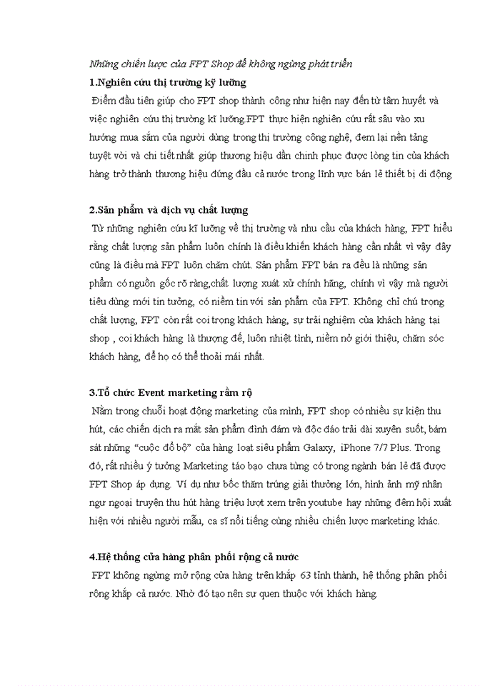 image for page Vận dụng quy luật cạnh tranh trong nền kinh tế thị trường nghiên cứu sự cạnh tranh của công ty FPT SHOP trong thị trường Việt Nam