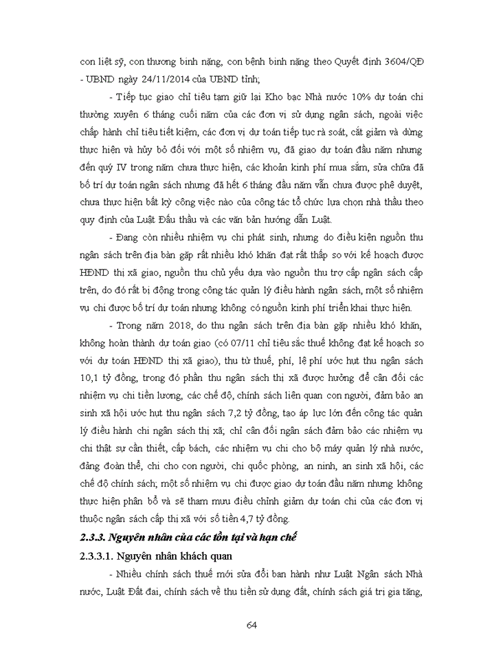 image for page Một số giải pháp nhằm tăng cường công tác quản lý thu - chi ngân sách Nhà nước tại thị xã Hồng Lĩnh