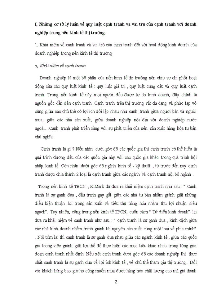 image for page Vận dụng quy luật cạnh tranh trong nền kinh tế thị trường nghiên cứu sự cạnh tranh của công ty Vina Acecook trong thị trường mỳ gói hiện nay