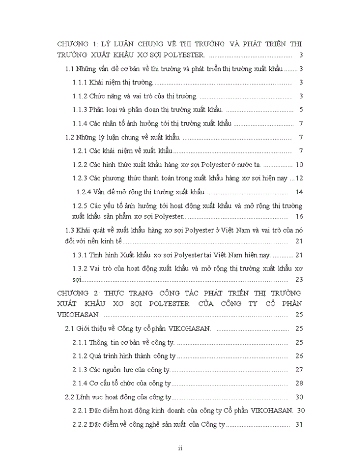 image for page Một số giải pháp mở rộng thị trường xuất khẩu xơ sợi Polyester trong những năm tới