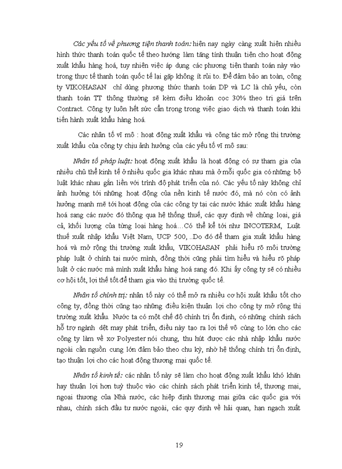 image for page Một số giải pháp mở rộng thị trường xuất khẩu xơ sợi Polyester trong những năm tới