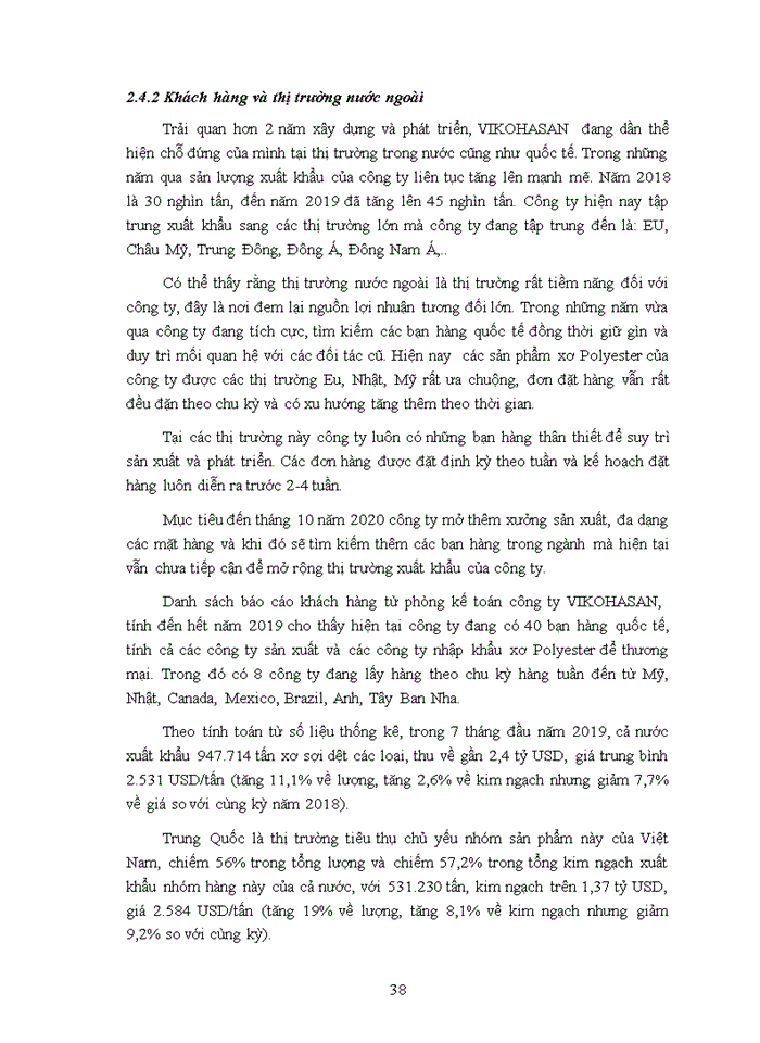 image for page Một số giải pháp mở rộng thị trường xuất khẩu xơ sợi Polyester trong những năm tới