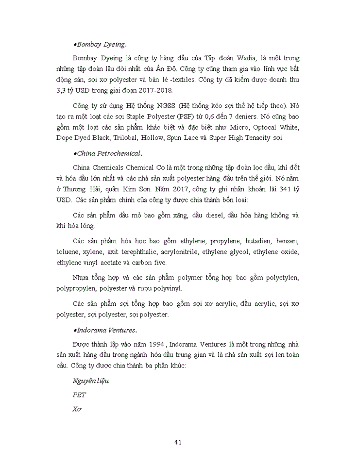 image for page Một số giải pháp mở rộng thị trường xuất khẩu xơ sợi Polyester trong những năm tới