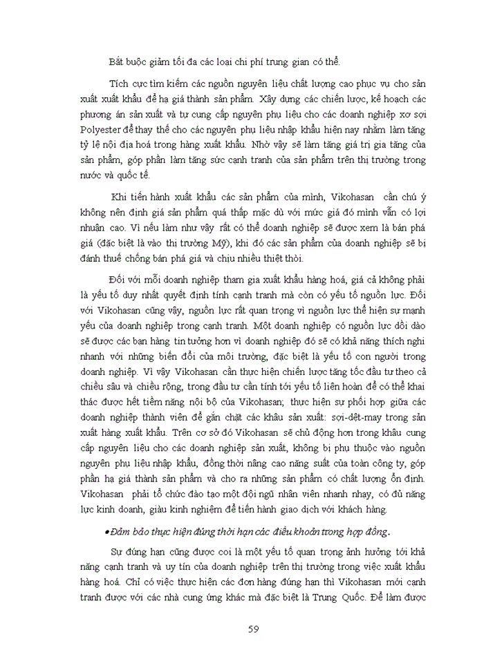image for page Một số giải pháp mở rộng thị trường xuất khẩu xơ sợi Polyester trong những năm tới