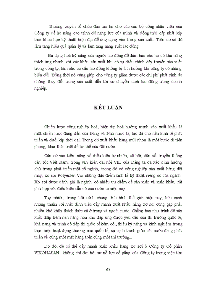 image for page Một số giải pháp mở rộng thị trường xuất khẩu xơ sợi Polyester trong những năm tới