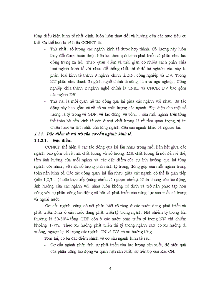 image for page Nghiên cứu về cơ cấu kinh tế ngành và CDCCNKT của huyện Thanh Liêm tỉnh Hà Nam