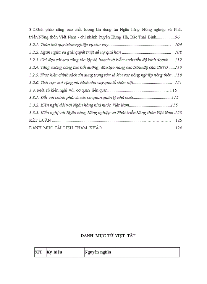 image for page Nâng cao chất lượng tín dụng tại ngân hàng nông nghiệp và phát triển nông thôn việt nam – chi nhánh huyện hưng hà bắc thái bình