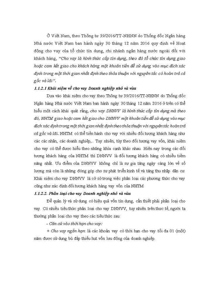 image for page Nâng cao chất lượng cho vay doanh nghiệp nhỏ và vừa tại ngân hàng thương mại cổ phần công thương Việt Nam- Chi nhánh Sầm Sơn