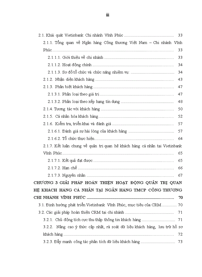 image for page Quản trị quan hệ khách hàng cá nhân tại ngân hàng tmc công thương việt nam chi nhánh vĩnh phúc