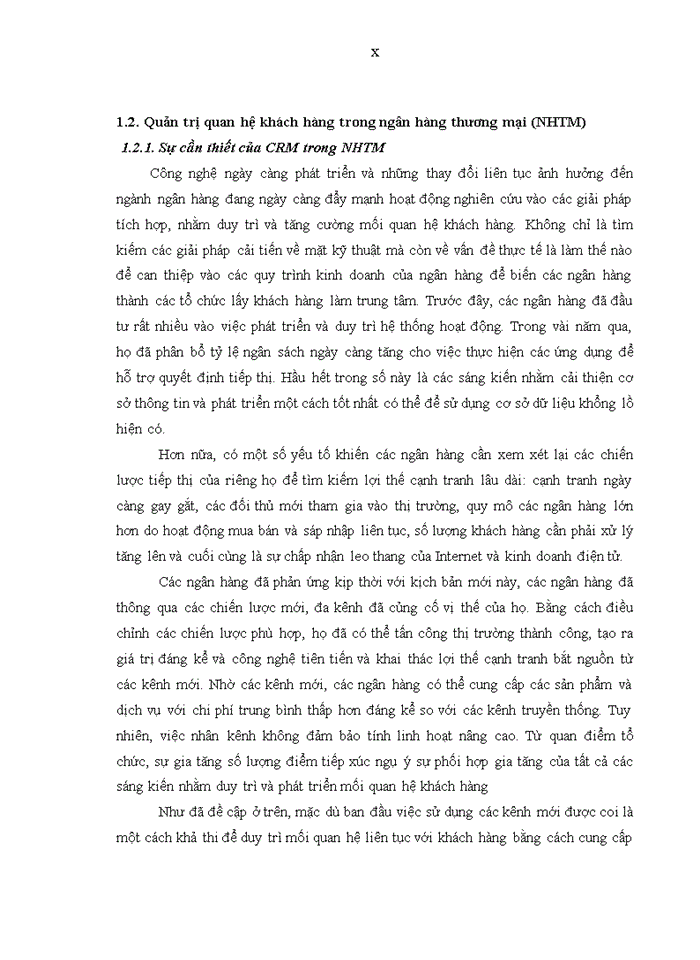 image for page Quản trị quan hệ khách hàng cá nhân tại ngân hàng tmc công thương việt nam chi nhánh vĩnh phúc