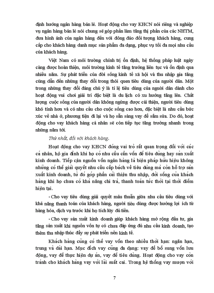 image for page Phát triển hoạt động cho vay khách hàng cá nhân tại ngân hàng thương mại cổ phần Quân đội – chi nhánh Sơn Tây.
