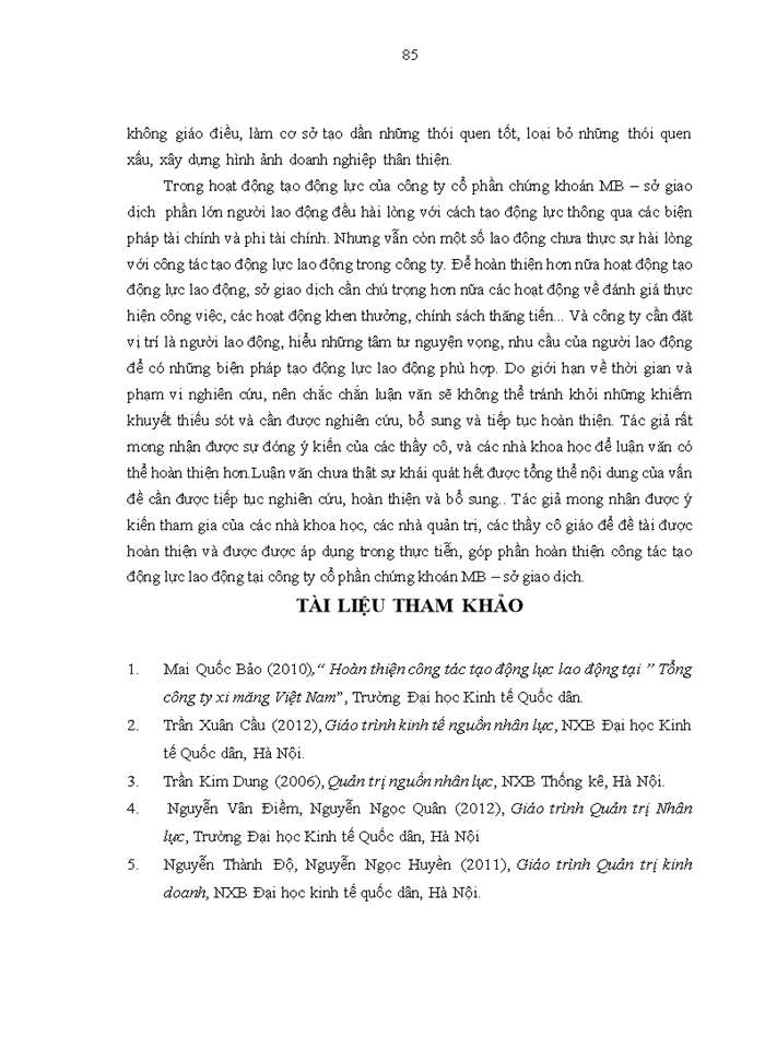 image for page Giải pháp tăng cường tạo động lực lao động cho nhân viên môi giới tại Công ty Cổ phần Chứng Khoán MB- sở giao dịch.