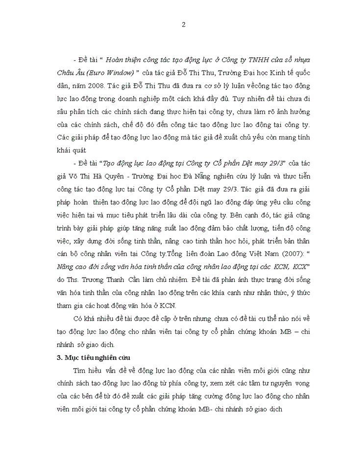 image for page Tạo động lực lao động cho nhân viên môi giới tại công ty cổ phần chứng khoán mb – chi nhánh sở giao dịch