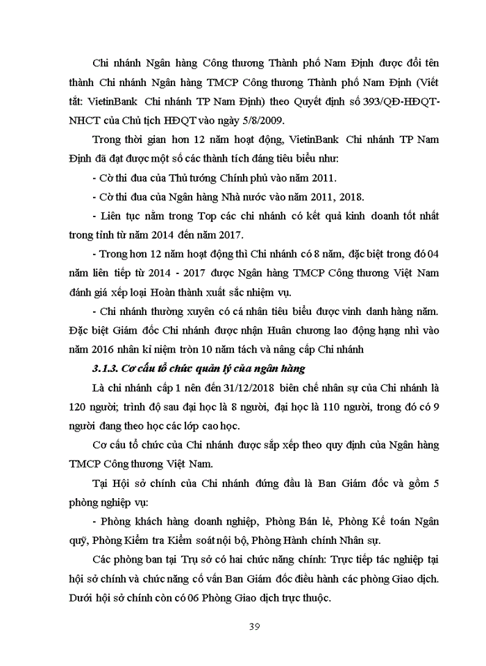 image for page Nâng cao chất lượng dịch vụ tín dụng tại ngân hàng thương mại cổ phần công thương việt nam- chi nhánh thành phố nam định