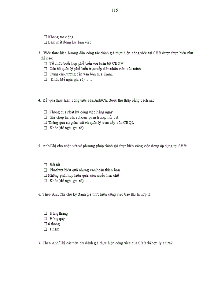 image for page Đánh giá thực hiện công việc tại Ngân hàng TMCP Sài Gòn – Hà Nội (SHB)