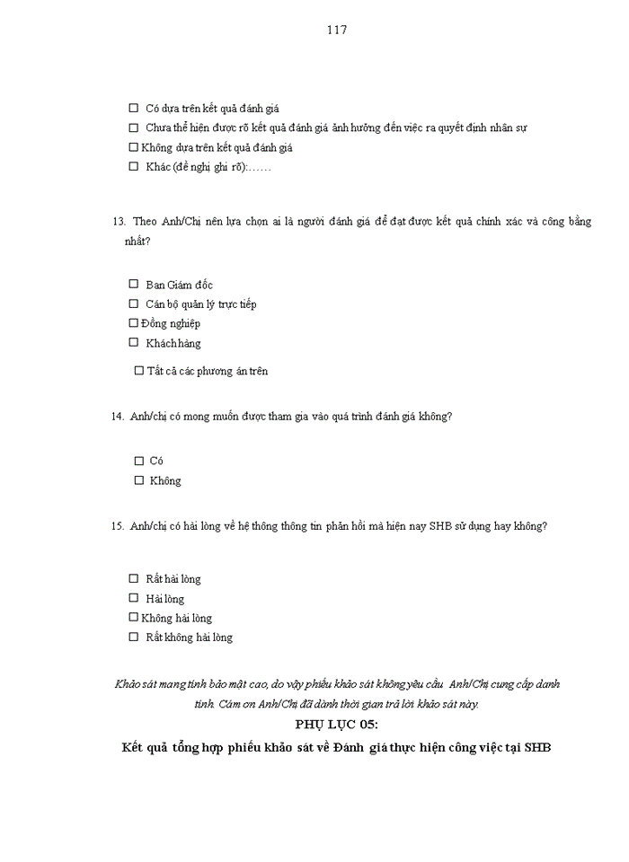 image for page Đánh giá thực hiện công việc tại Ngân hàng TMCP Sài Gòn – Hà Nội (SHB)