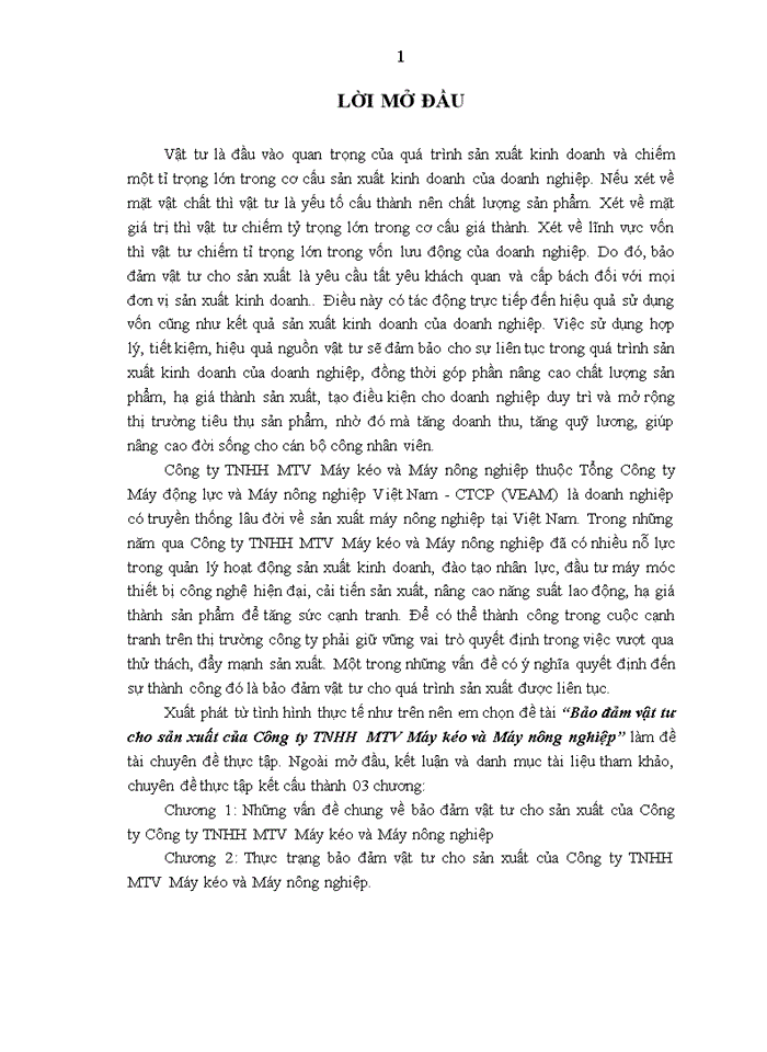 image for page Bảo đảm vật tư cho sản xuất của Công ty TNHH MTV Máy kéo và Máy nông nghiệp