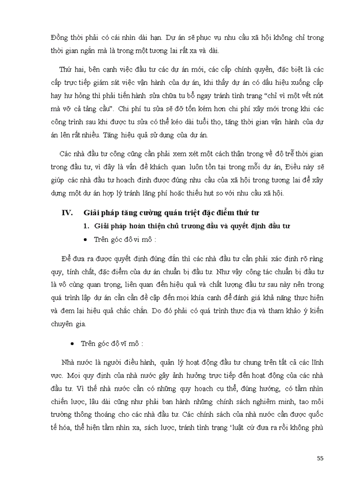 image for page Sự quán triệt các đặc điểm của đầu tư phát triển trong công tác quản lý hoạt động đầu tư