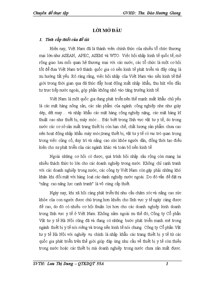 image for page Nâng cao năng lực cạnh tranh của Công ty Cổ phần Vật tư y tế Hà Nội trong lĩnh vực nhập khẩu thiết bị y tế