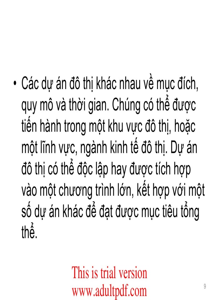 image for page Quản lý các yếu tố khác trong dự án đô thị