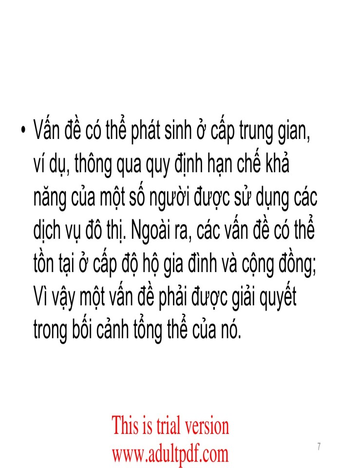 image for page Quản lý các yếu tố khác trong dự án đô thị
