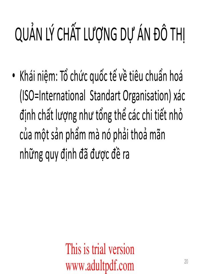 image for page Quản lý các yếu tố khác trong dự án đô thị