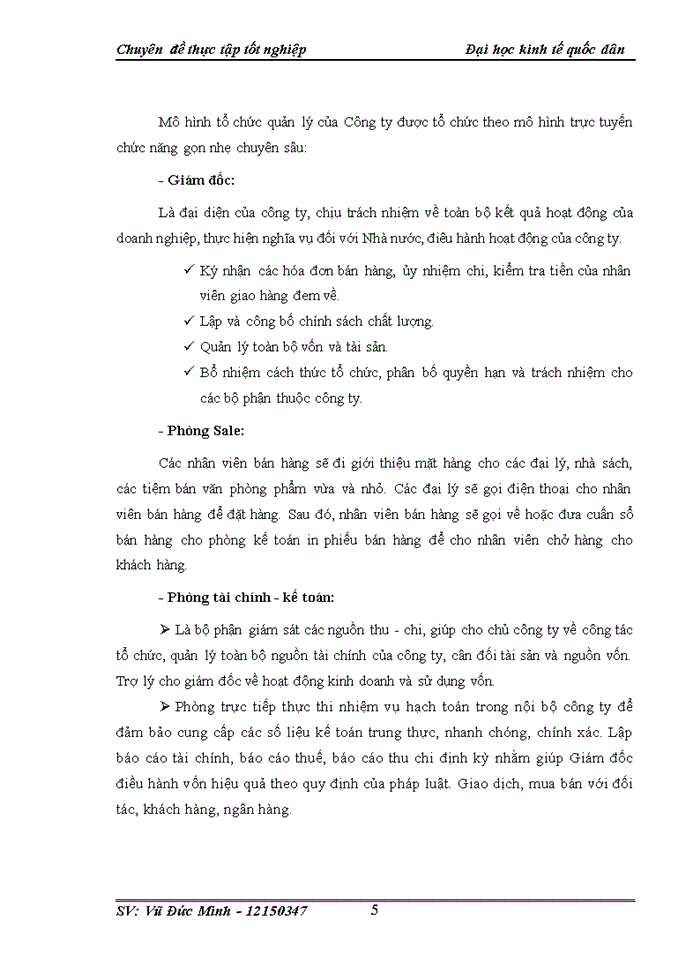 image for page Hoàn thiện kế toán bán hàng và xác định kết quả kinh doanh tại Công ty TNHH thương mại và dịch vụ Trung Hiếu