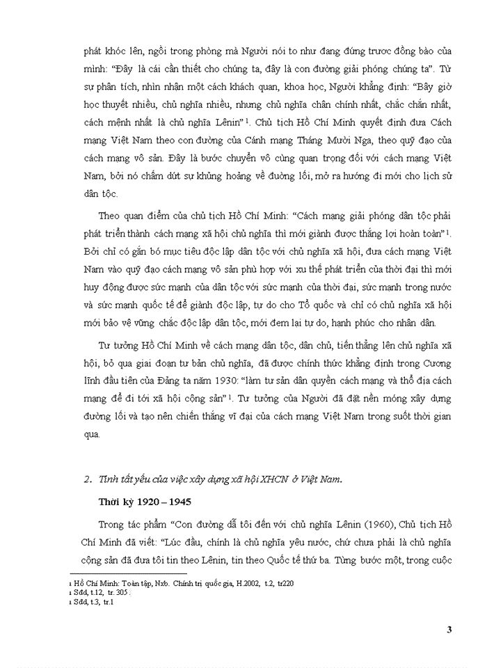 image for page Phân tích quan điểm Hồ Chí Minh về tính tất yếu của việc xây dựng xã hội Xã hội Chủ nghĩa ở Việt Nam