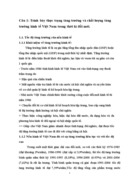 Thực trạng tăng trưởng và chất lượng tăng trưởng kinh tế Việt Nam trong thời kì đổi mới