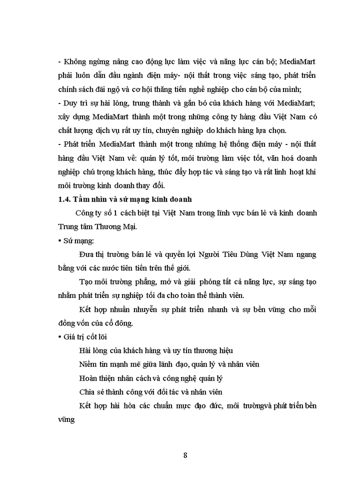 image for page Giải pháp hoàn thiện xây dựng chiến lược kinh doanh của Công ty Cổ phần Mediamart Việt Nam