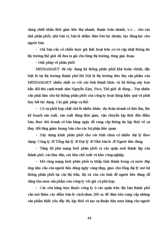 image for page Giải pháp hoàn thiện xây dựng chiến lược kinh doanh của Công ty Cổ phần Mediamart Việt Nam