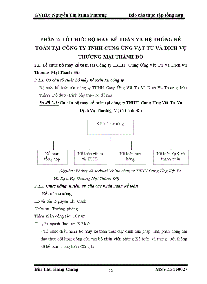 image for page Đánh giá về tình hình tổ chức hạch toán kế toán tại công ty TNHH  Cung Ứng Vật Tư Và Dịch Vụ Thương Mại Thành Đô