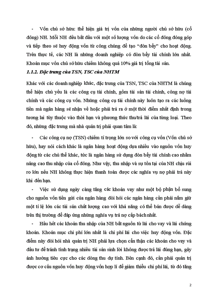 image for page Mục tiêu quản trị tài sản nợ, tài sản có của ngân hàng thương mại