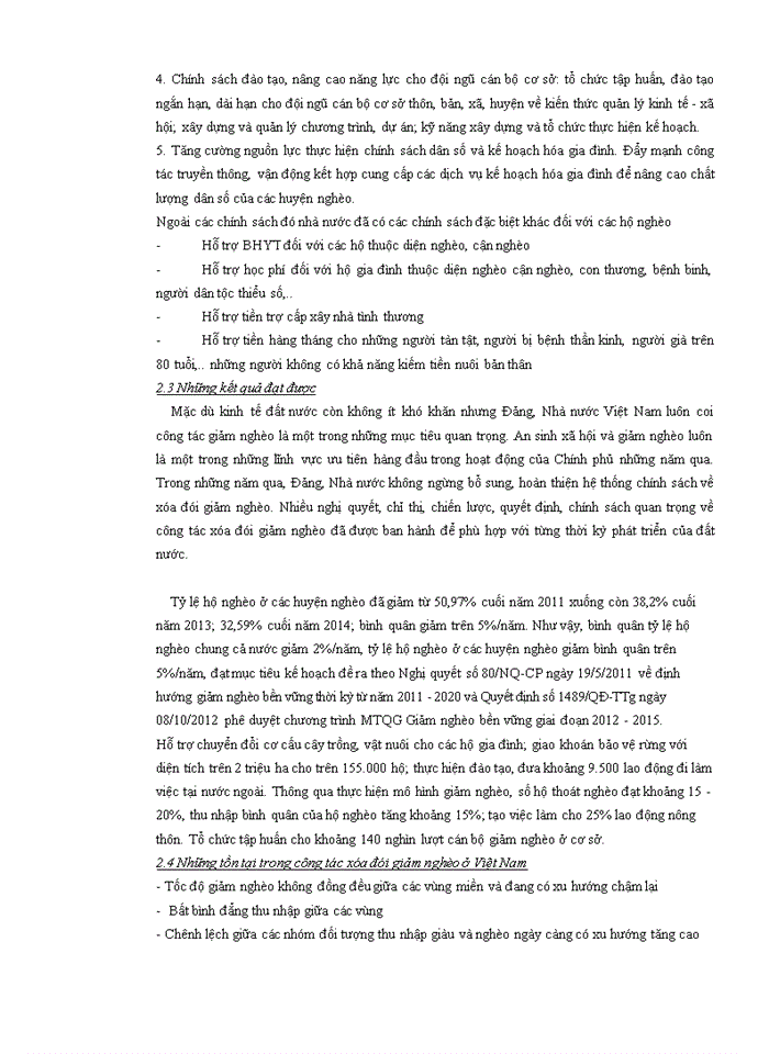 image for page Chính sách xóa đói giảm nghèo ở nước ta hiện nay