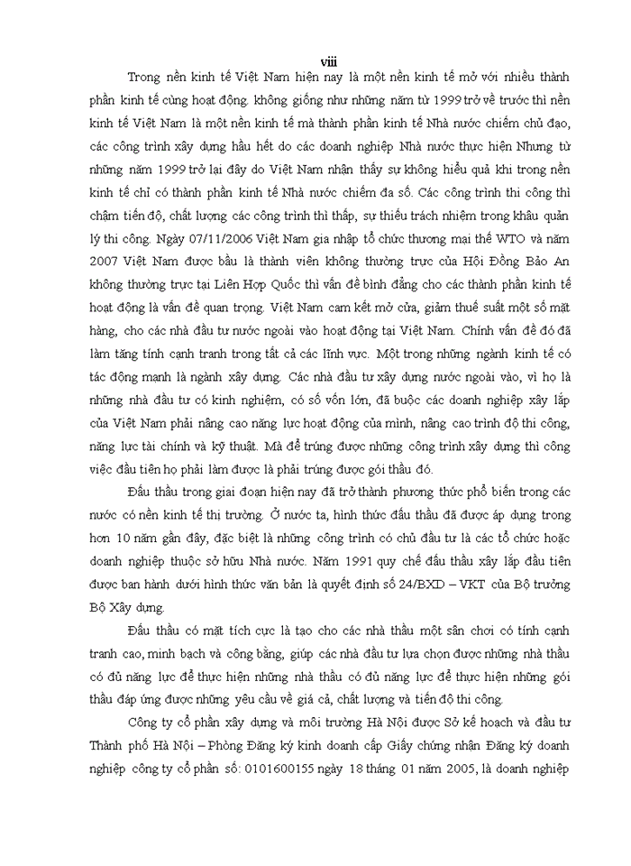 image for page Nâng cao năng lực đấu thầu tại công ty cổ phần xây dựng và môi trường hà