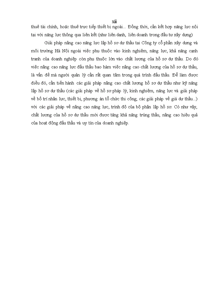 image for page Nâng cao năng lực đấu thầu tại công ty cổ phần xây dựng và môi trường hà