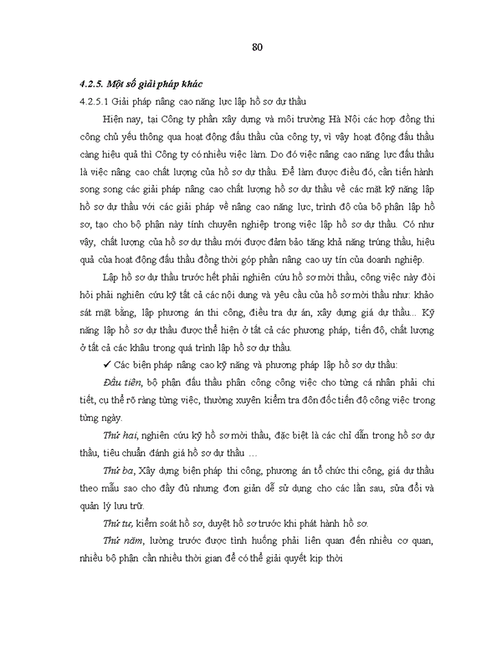 image for page Nâng cao năng lực đấu thầu tại công ty cổ phần xây dựng và môi trường hà