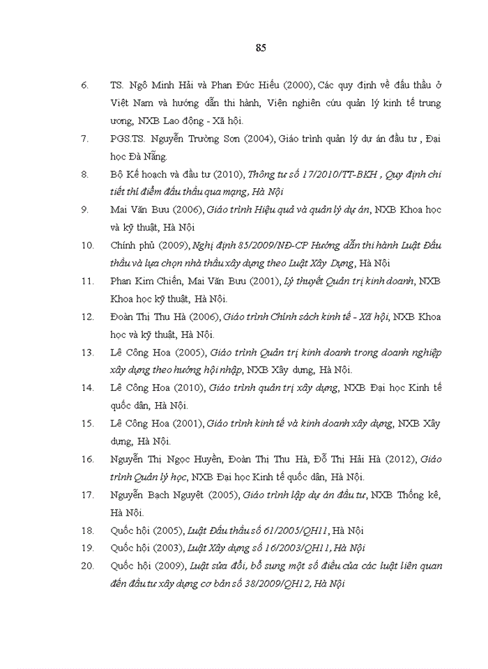 image for page Nâng cao năng lực đấu thầu tại công ty cổ phần xây dựng và môi trường hà