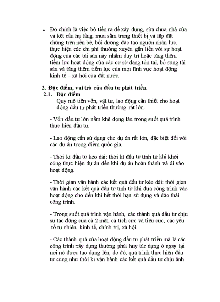 image for page Tác động của ODA đối với nền kinh tế của nước nhận đầu tư.