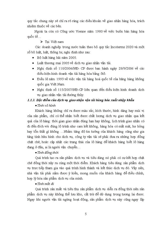 image for page Chất lượng dịch vụ giao nhận vận tải hàng hóa xuất nhập khẩu của Công ty Cổ phần Tiếp vận PL