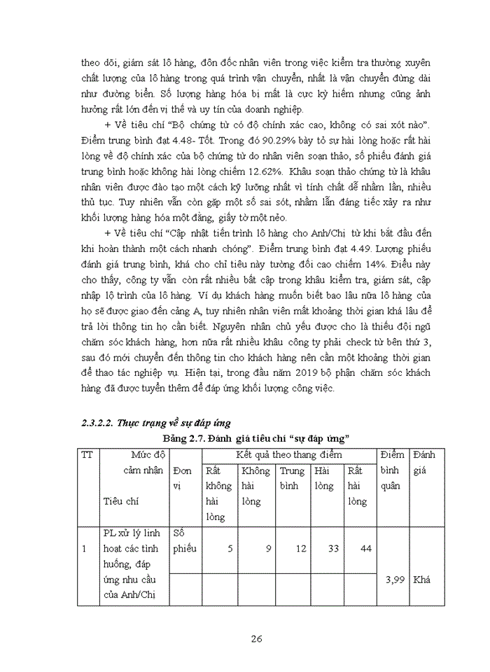 image for page Chất lượng dịch vụ giao nhận vận tải hàng hóa xuất nhập khẩu của Công ty Cổ phần Tiếp vận PL