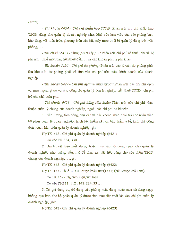 image for page Vận dụng quy trình kiểm toán vào kiểm toán khoản mục chi phí quản lý doanh nghiệp trong kiểm toán báo cáo tài chính do Công ty TNHH Kiểm toán và Định giá Thăng Long – T.D.K, Chi nhánh Hà Thành thực hiện