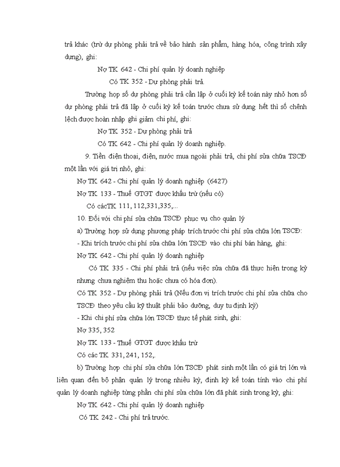 image for page Vận dụng quy trình kiểm toán vào kiểm toán khoản mục chi phí quản lý doanh nghiệp trong kiểm toán báo cáo tài chính do Công ty TNHH Kiểm toán và Định giá Thăng Long – T.D.K, Chi nhánh Hà Thành thực hiện