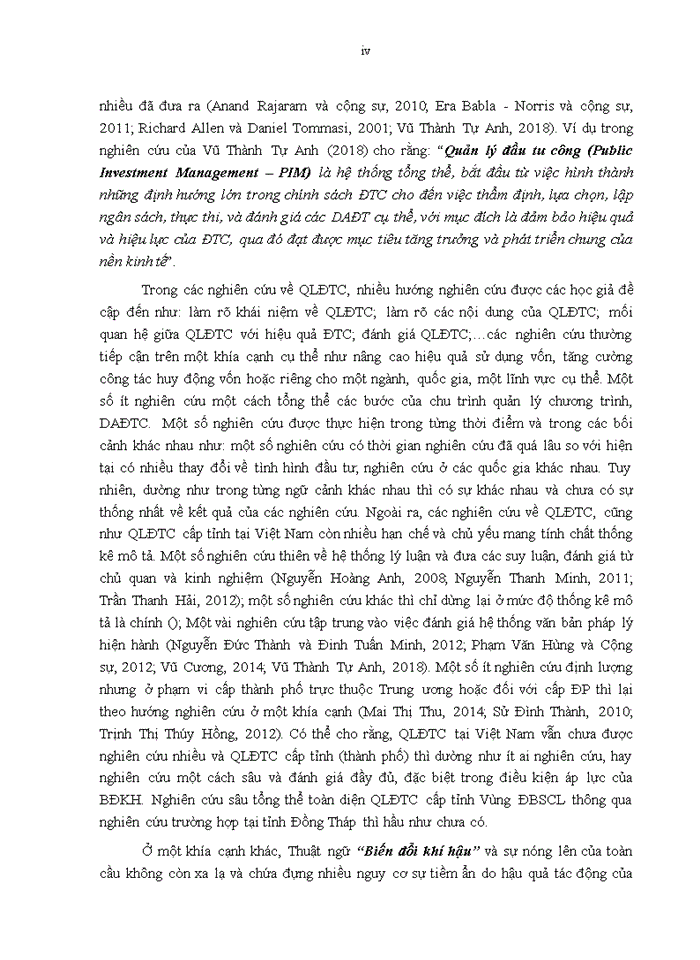 image for page Quản lý đầu tư công trong điều kiện biến đổi khí hậu tại tỉnh Đồng Tháp