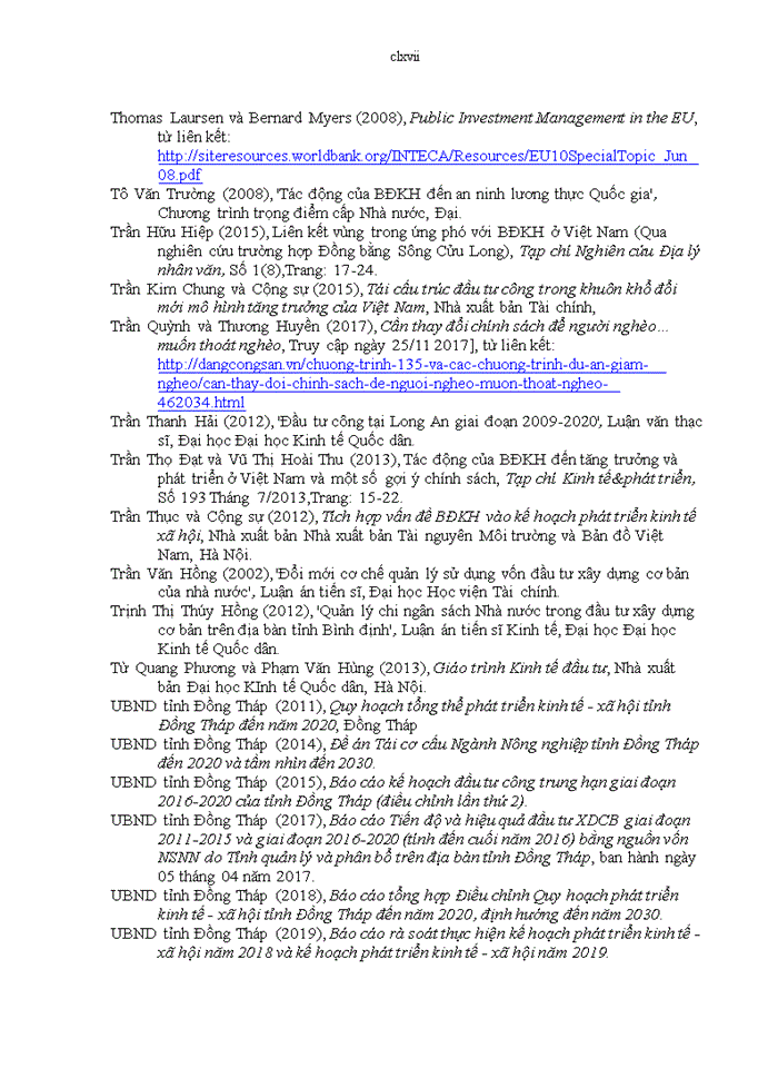 image for page Quản lý đầu tư công trong điều kiện biến đổi khí hậu tại tỉnh Đồng Tháp