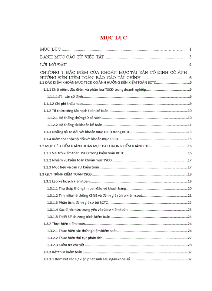 image for page Hoàn thiện kiểm toán khoản mục TSCĐ trong quy trình kiểm toán BCTC do Công ty TNHH Hãng Kiểm toán AASC thực hiện