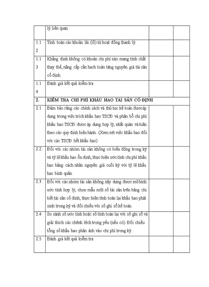 image for page Hoàn thiện kiểm toán khoản mục TSCĐ trong quy trình kiểm toán BCTC do Công ty TNHH Hãng Kiểm toán AASC thực hiện