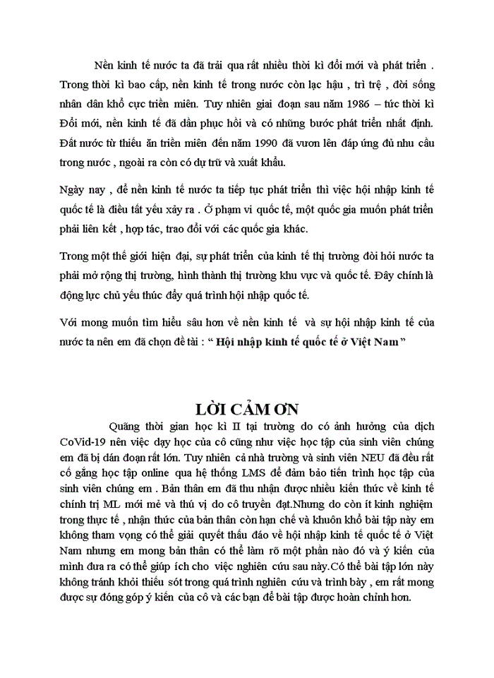 image for page Hội nhập kinh tế quốc tế ở Việt Nam