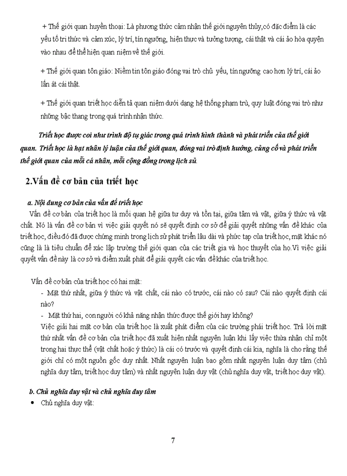 image for page Triết học và vai trò của triết học trong đời sống xã hội